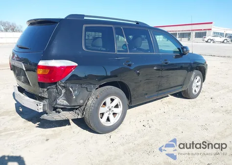 2010 Toyota Highlander Base V6 z USA, uszkodzony, nr VIN 5TDZK3EH6AS019216